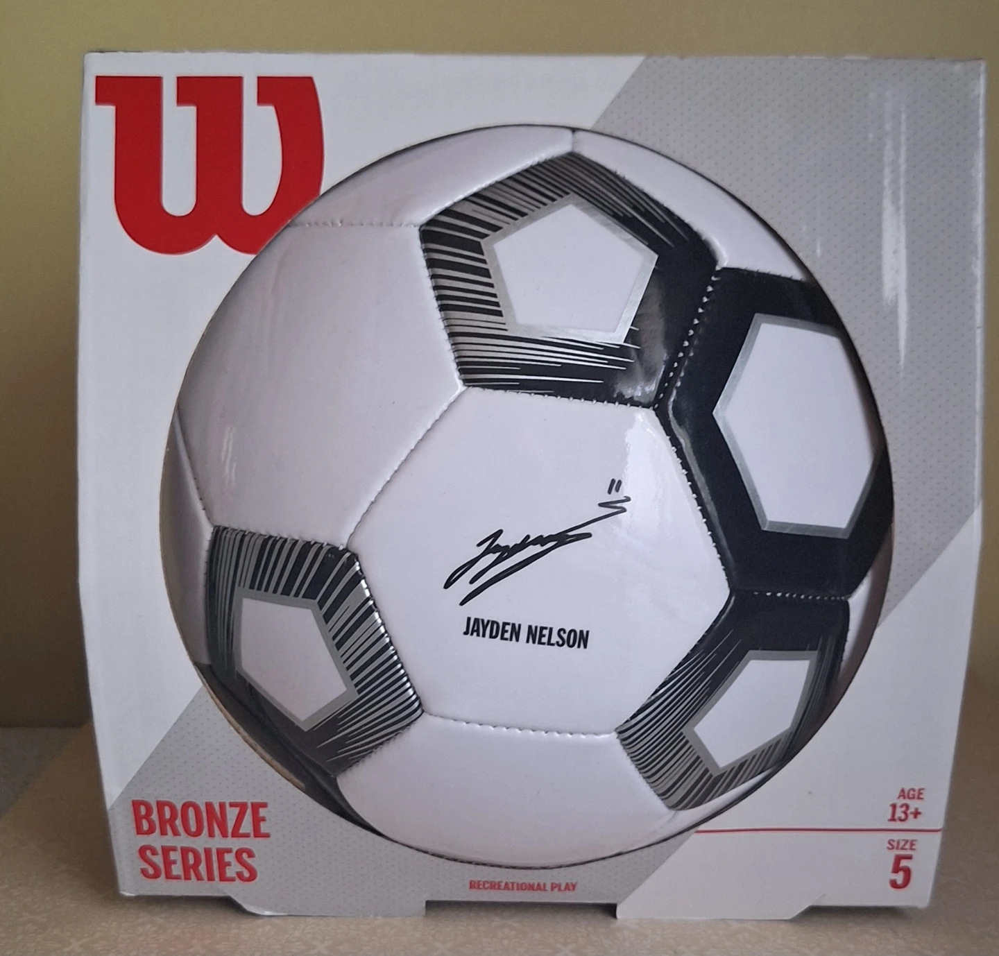 Wilson Pentagon Soccer Ball Size 5