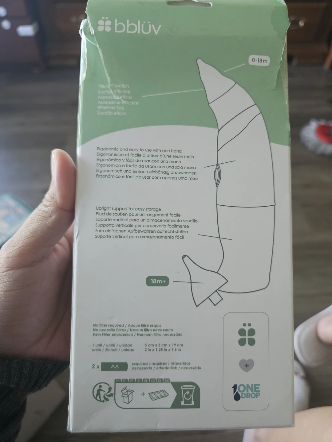 Bbluv Rinö Battery Operated Nasal Aspirator - photo 2