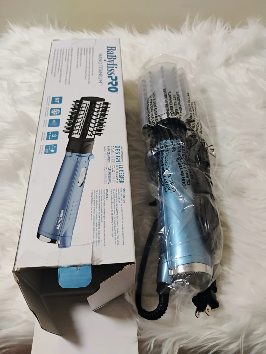 BaBylissPRO Nano Titanium Rotating Hot Air Brush 2 inch - photo 3