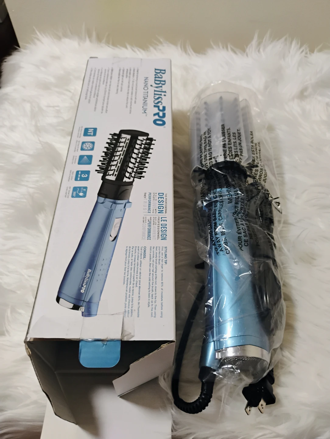 BaBylissPRO Nano Titanium Rotating Hot Air Brush 2 inch - photo 5