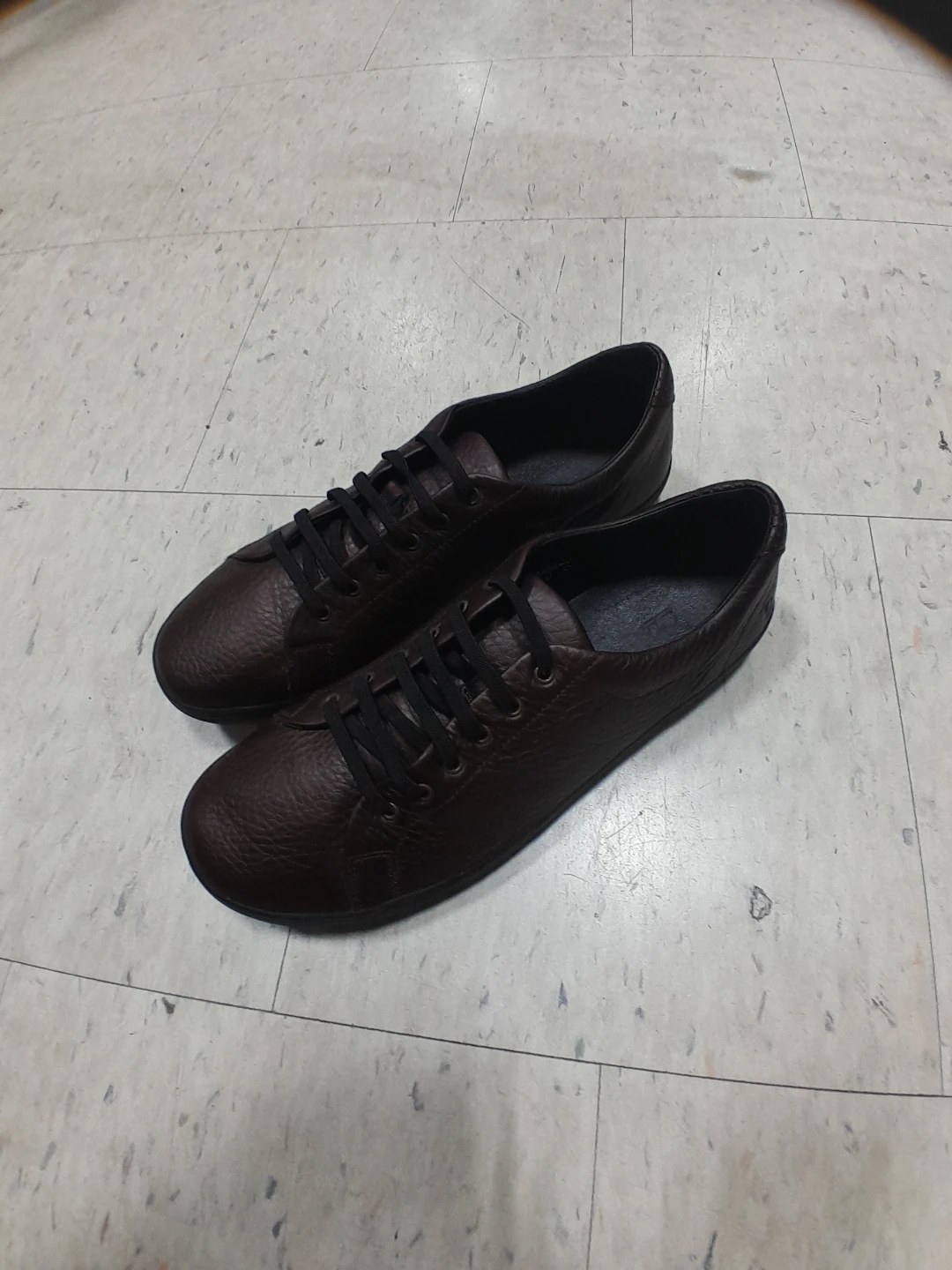 Original Bramfords Brown Leather Sneakers Men's Size 15
