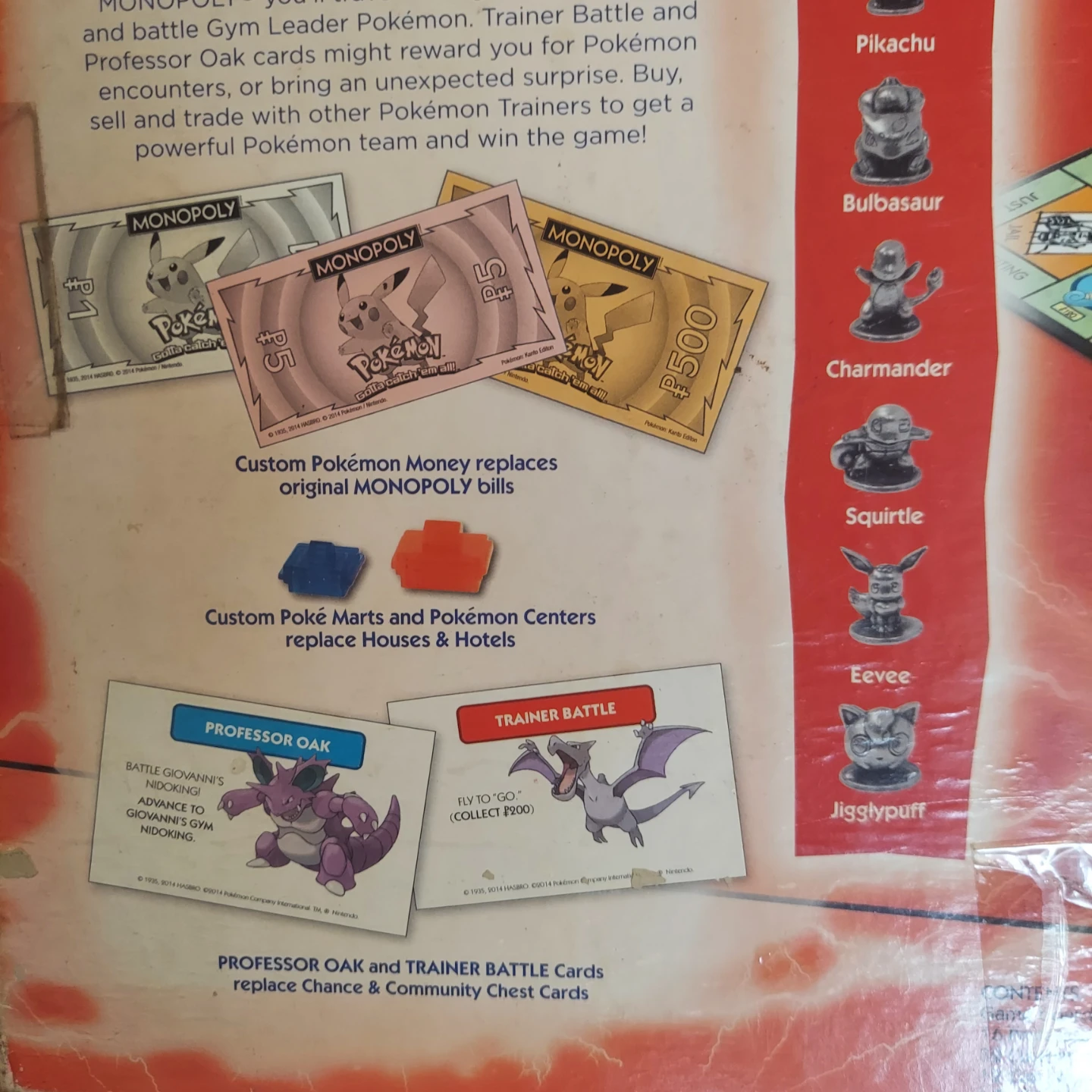 Pokemon Kanto Edition Monopoly Board Game - photo 5