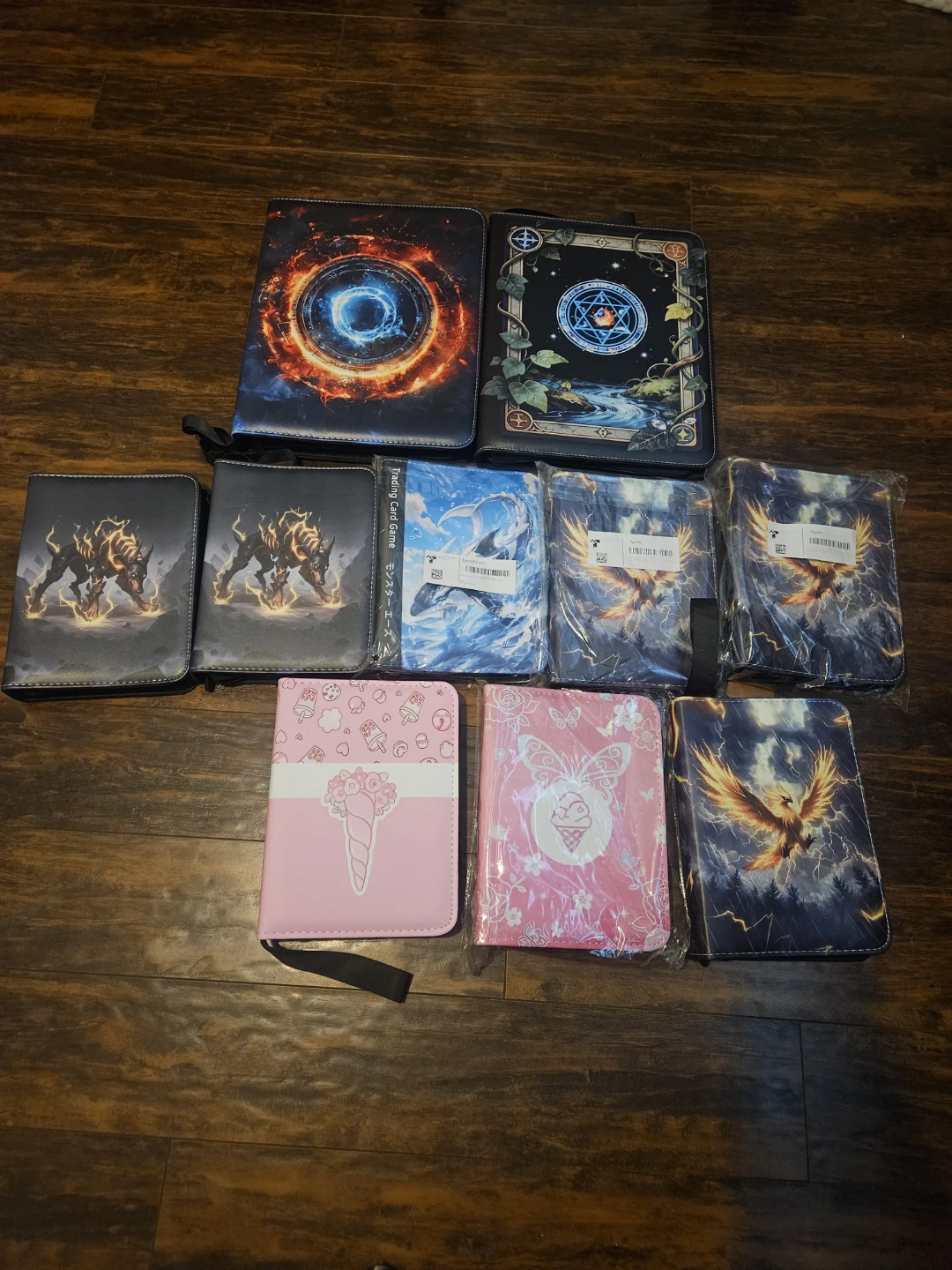 Pokemon or Anyone TCG Binders(Large and Small)