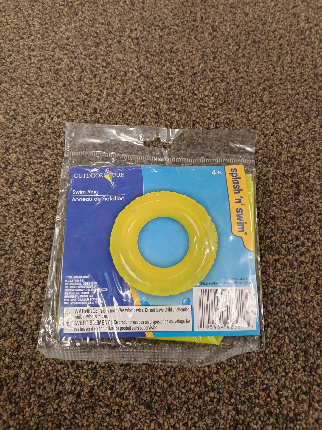 Inflatable Swim Ring