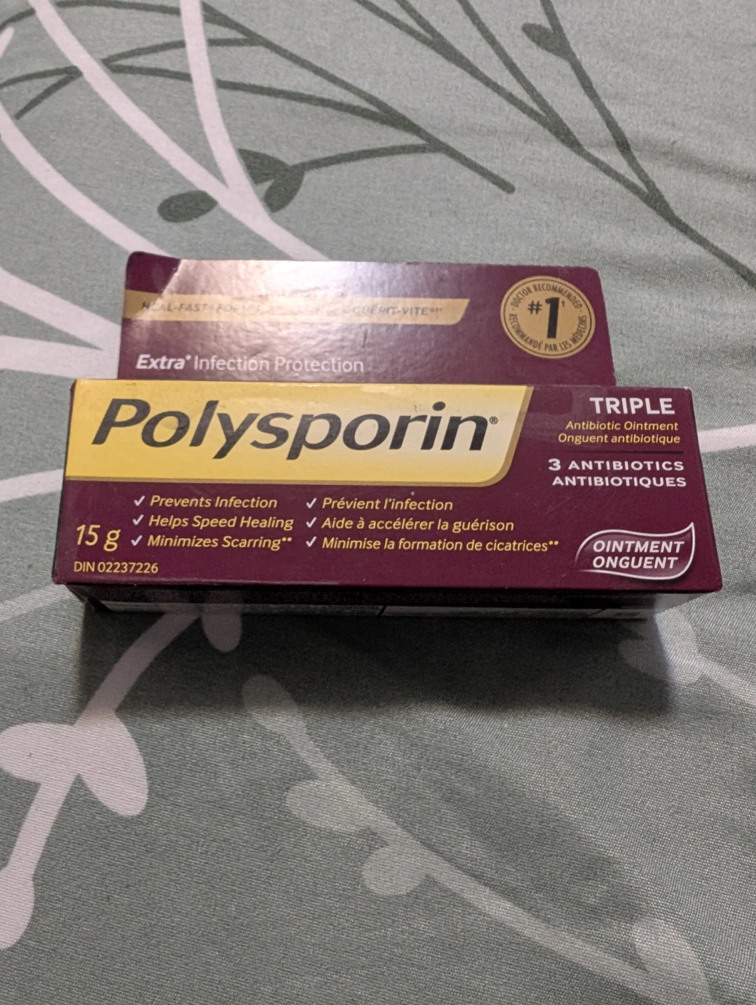 Polysporin Triple Antibiotic Ointment 15g