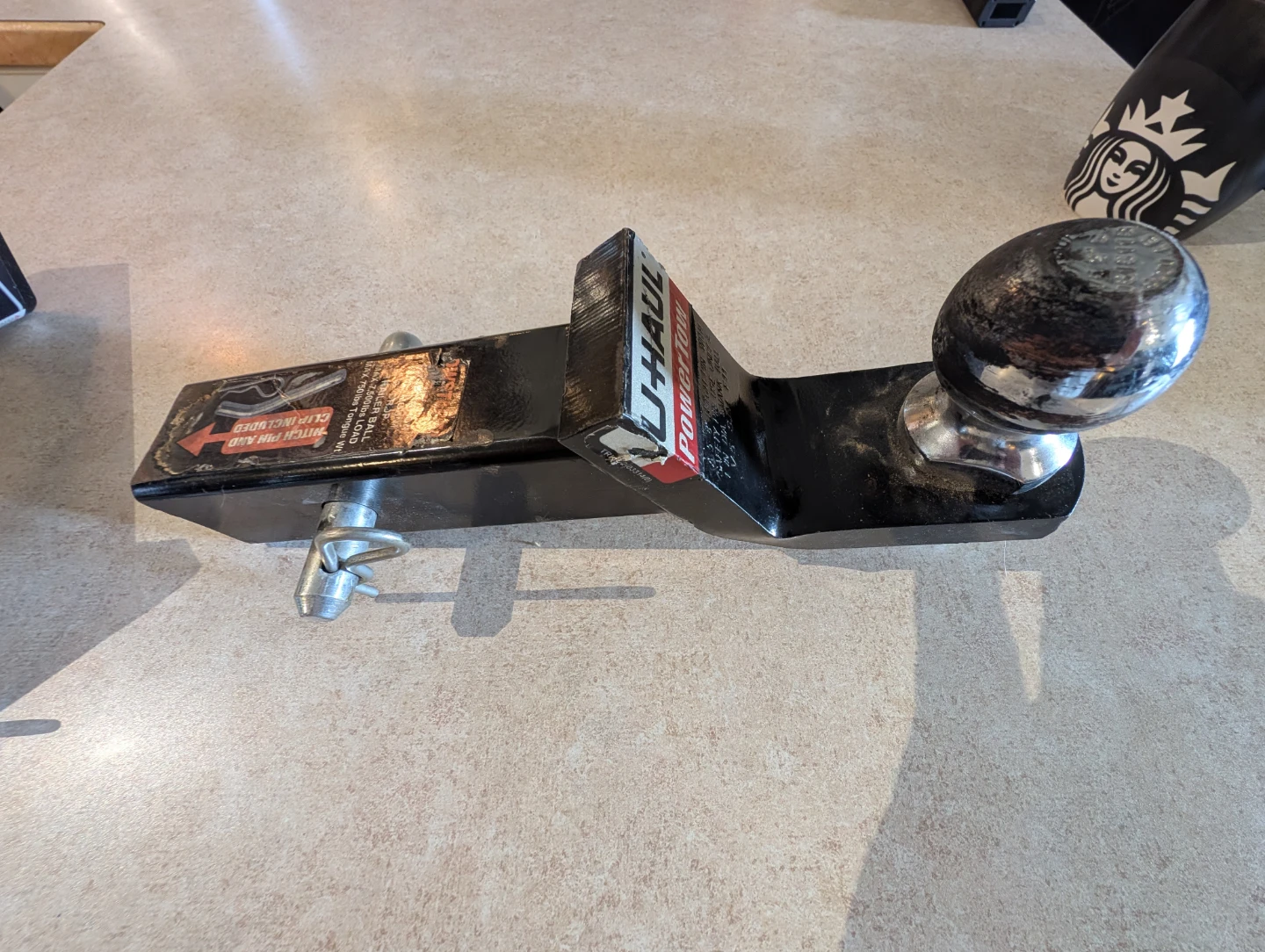 U-Haul PowerTow Trailer Hitch Ball Mount