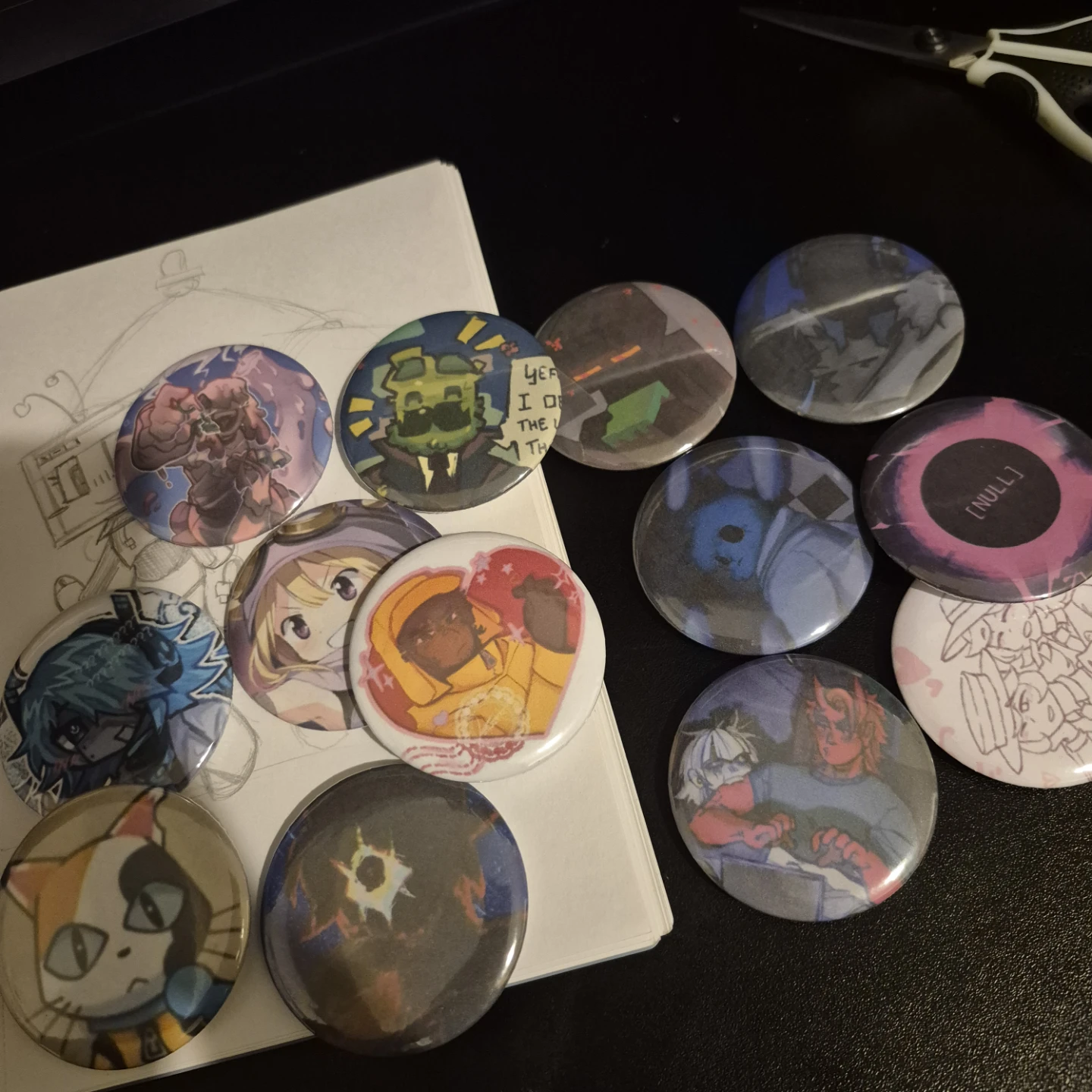 Custom pins!