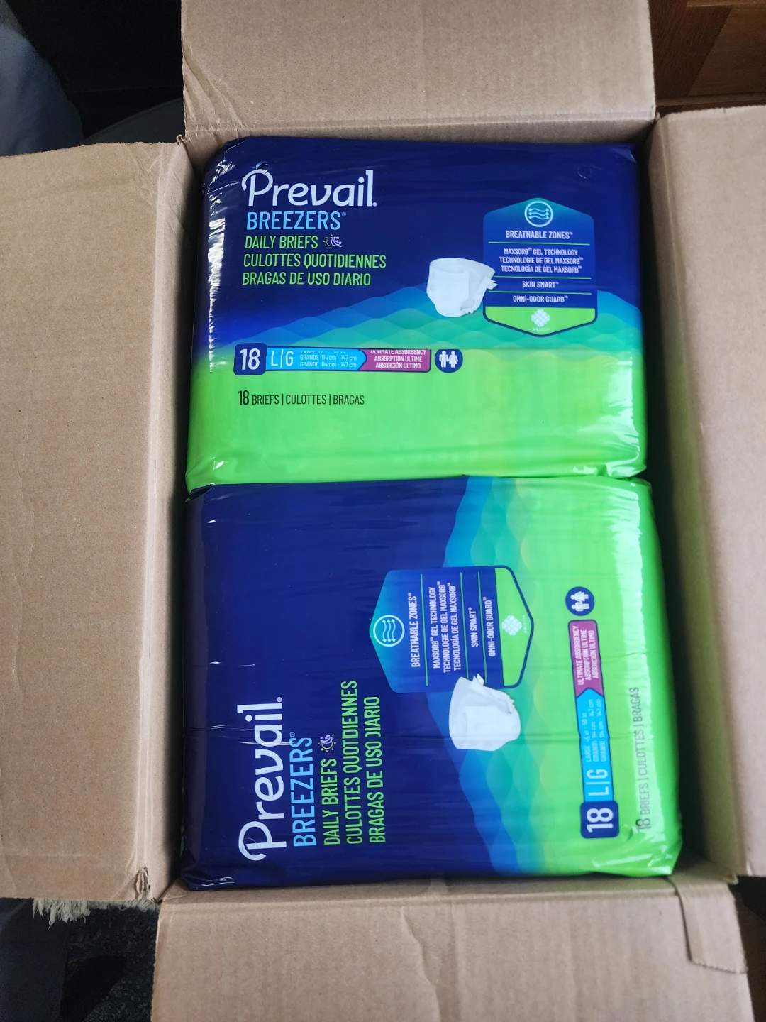 Prevail Breezers Daily Briefs - Large - 72 count - photo 3