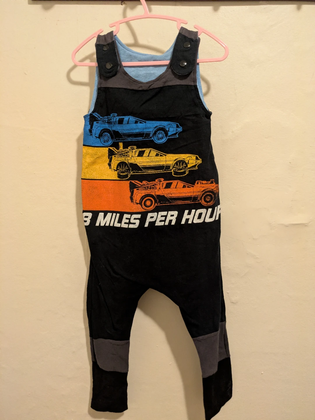 One of a Kind Back to the Future "88 Miles Per Hour" Romper - photo 3