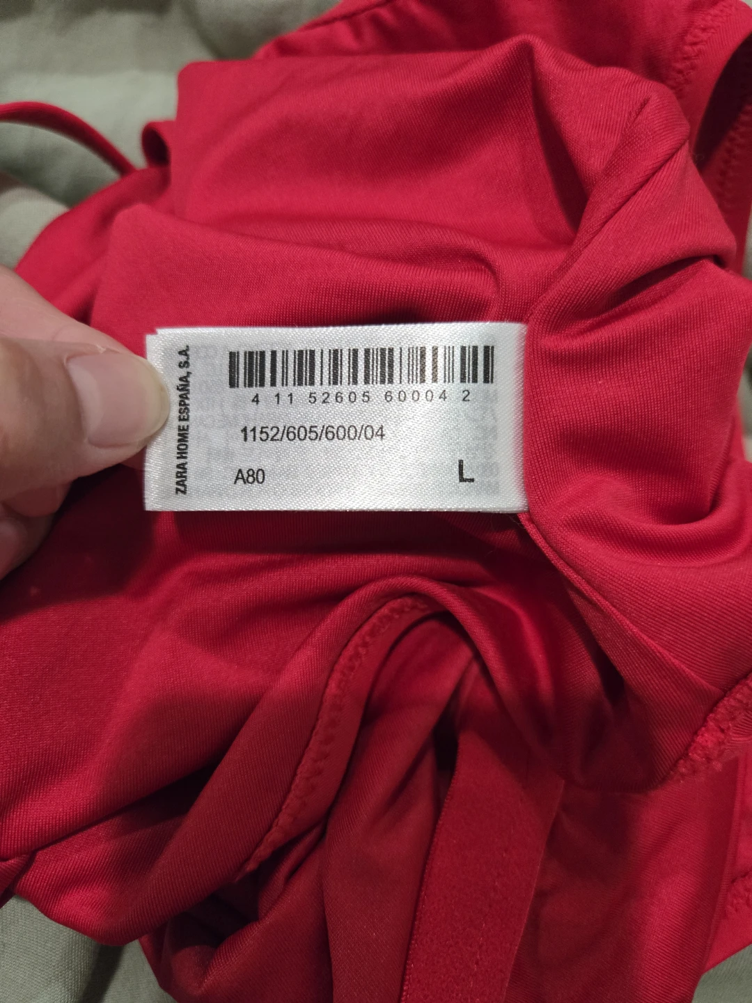 ​ZARA HOME Red Bodysuit - 100% Brand New Without Tags (NWOT) - photo 4