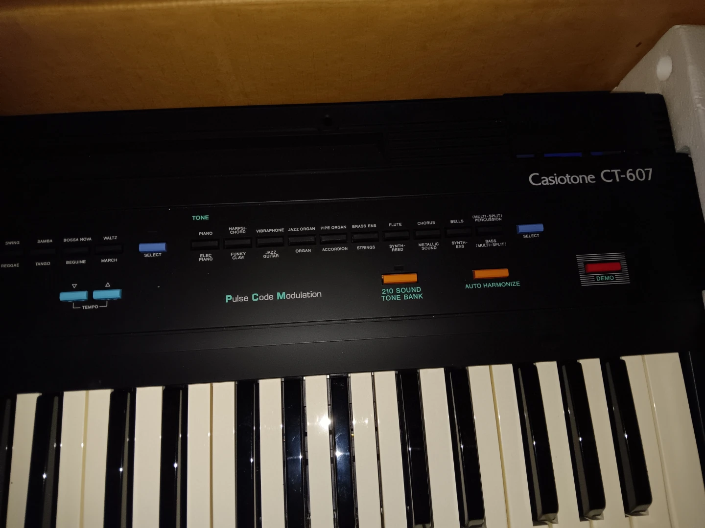 Casio Tone Bank Keyboard CT-607 - photo 5