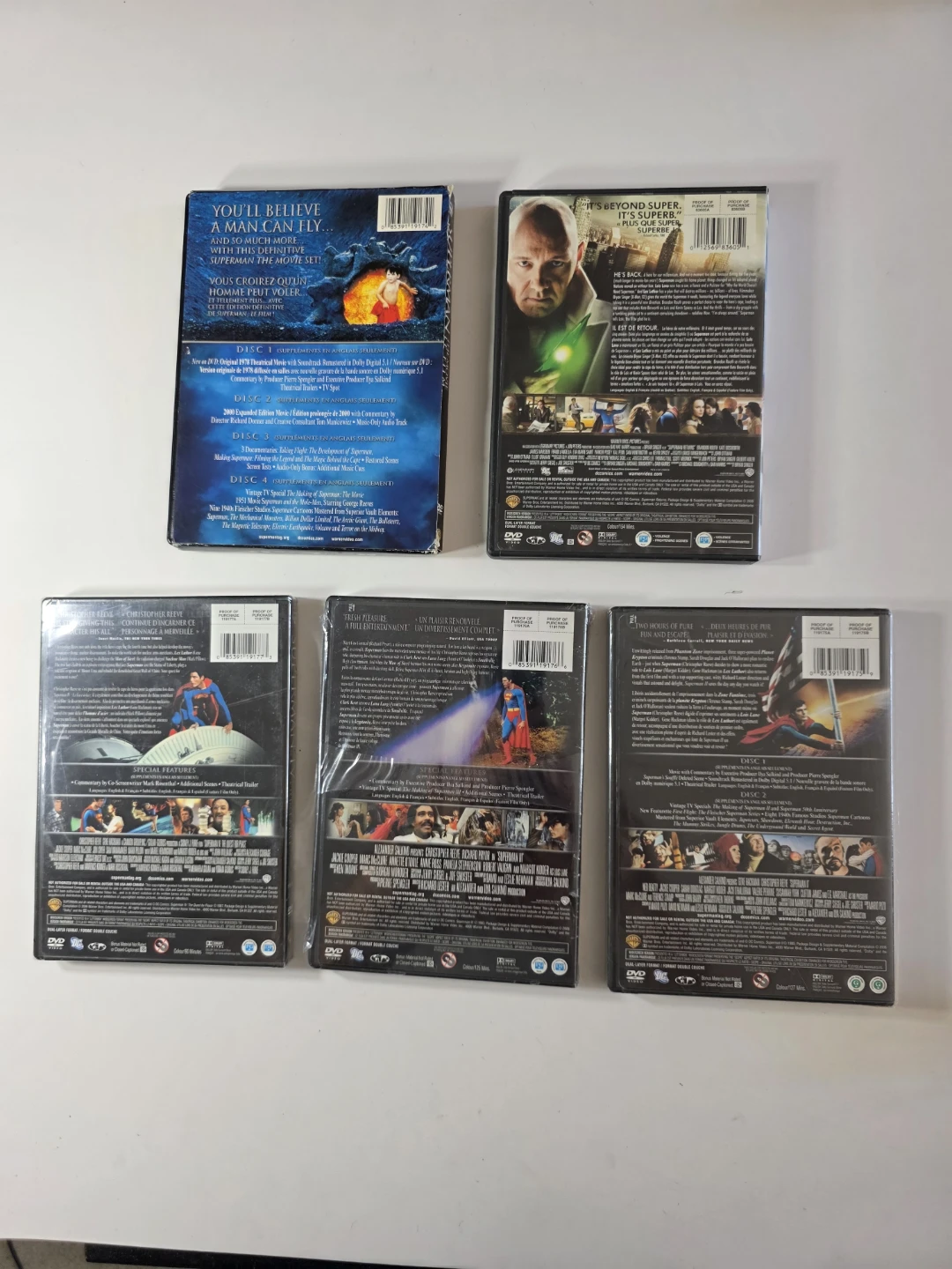 Superman Movie Collection (DVD) - photo 2