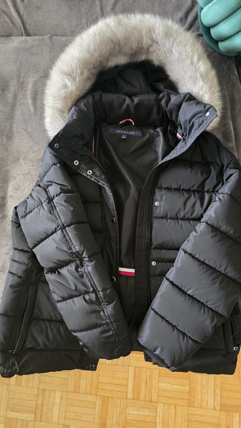 Tommy Hilfiger Puffer Jacket - Black - L
