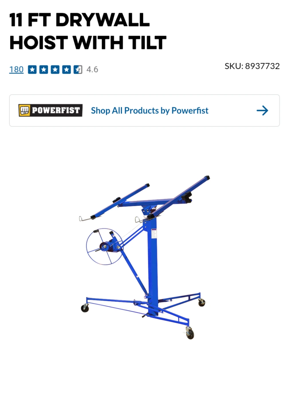 HAUSSMANN  drywall lifter