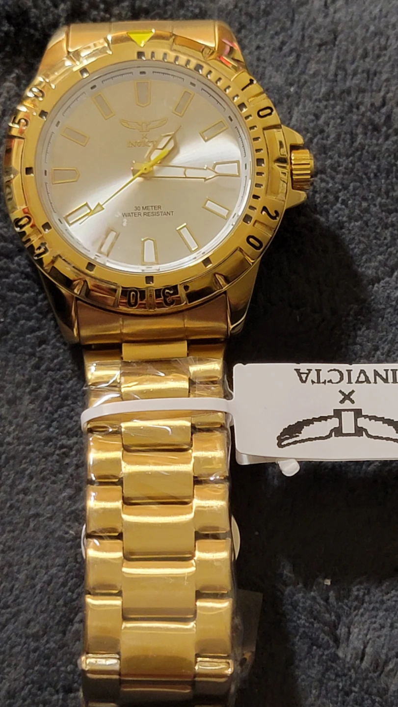 Invicta Men's Gold Tone Stainless Steel Watch - photo 2