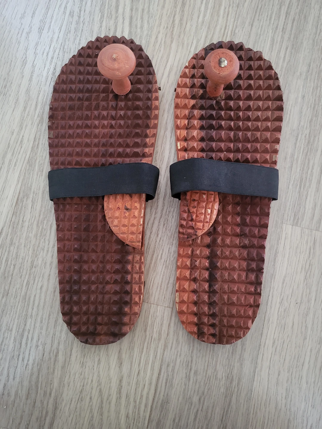 Wooden slippers