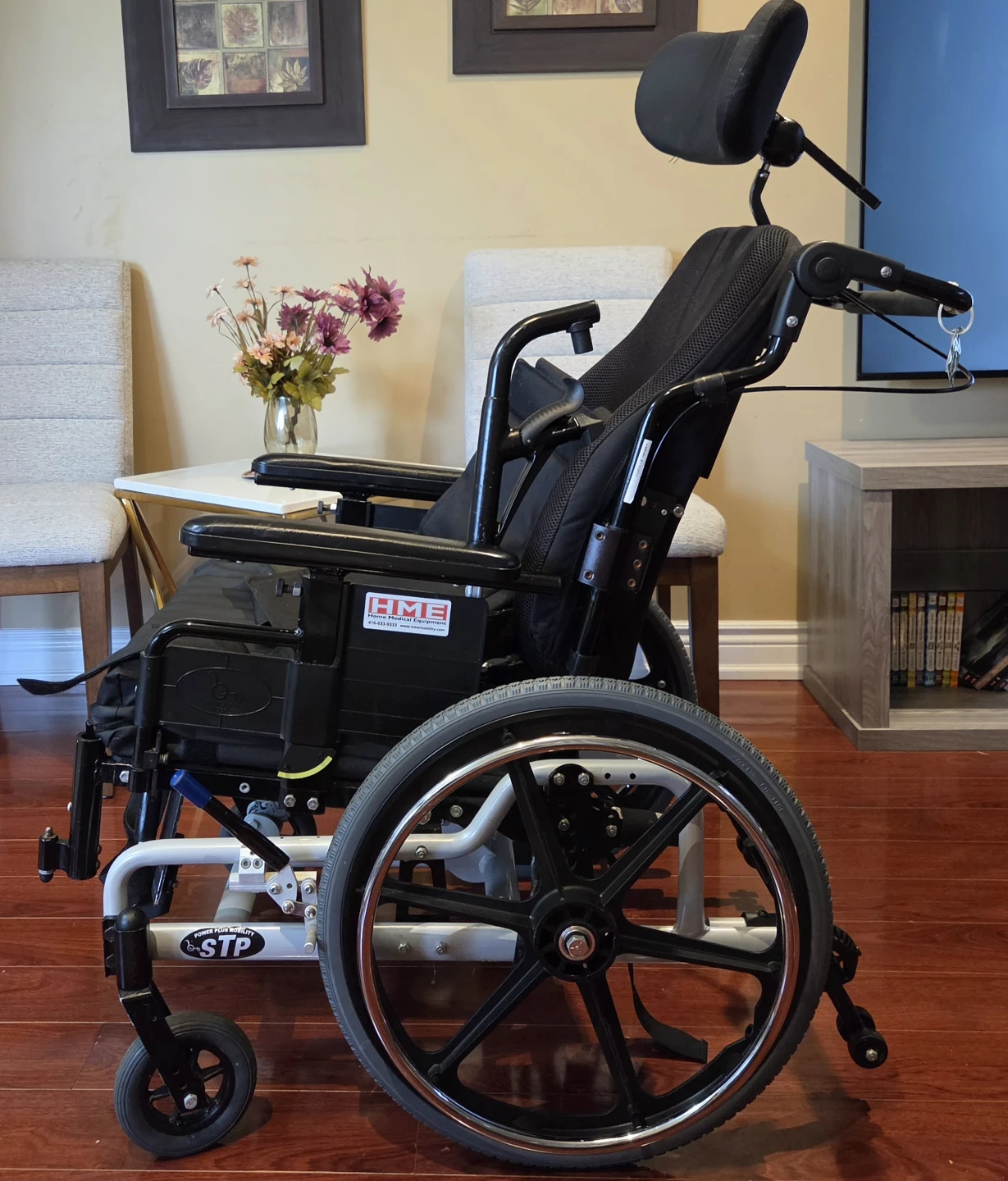 HME Power Plus Mobility Wheelchair