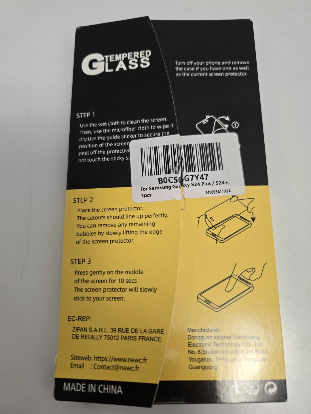 NEW'C Tempered Glass Screen Protector - photo 2