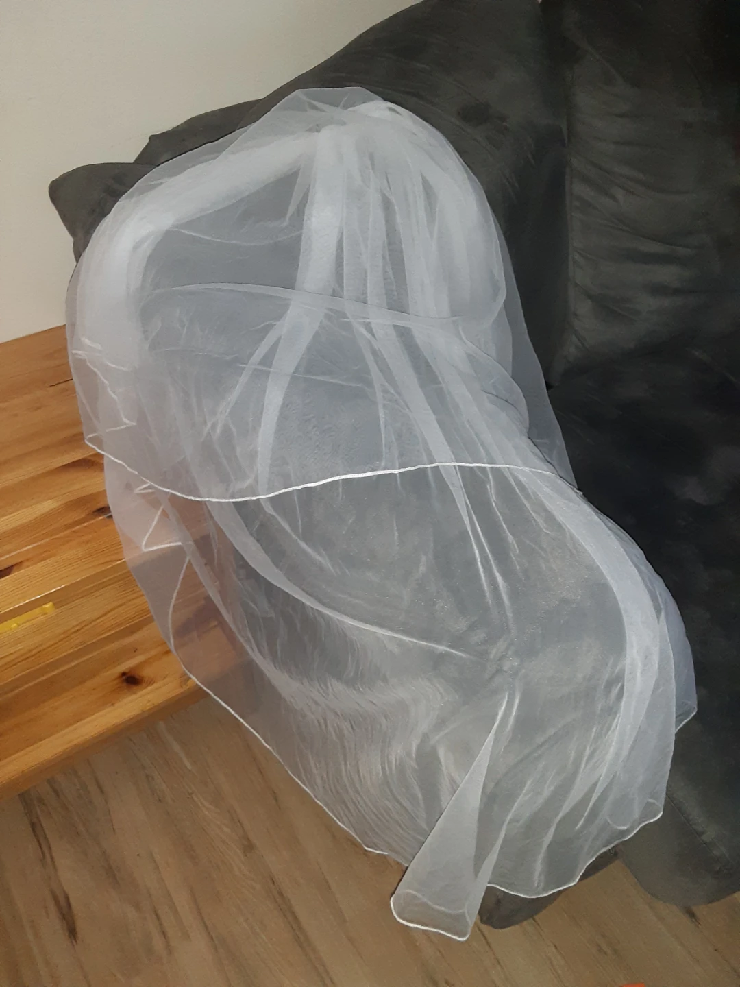 White Wedding Veil - photo 2