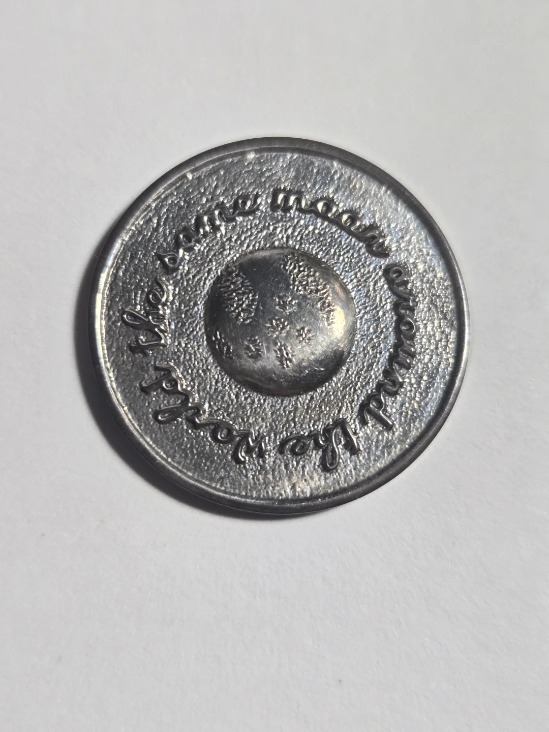 Sterling Silver Token - Earth, Compass Star - photo 2
