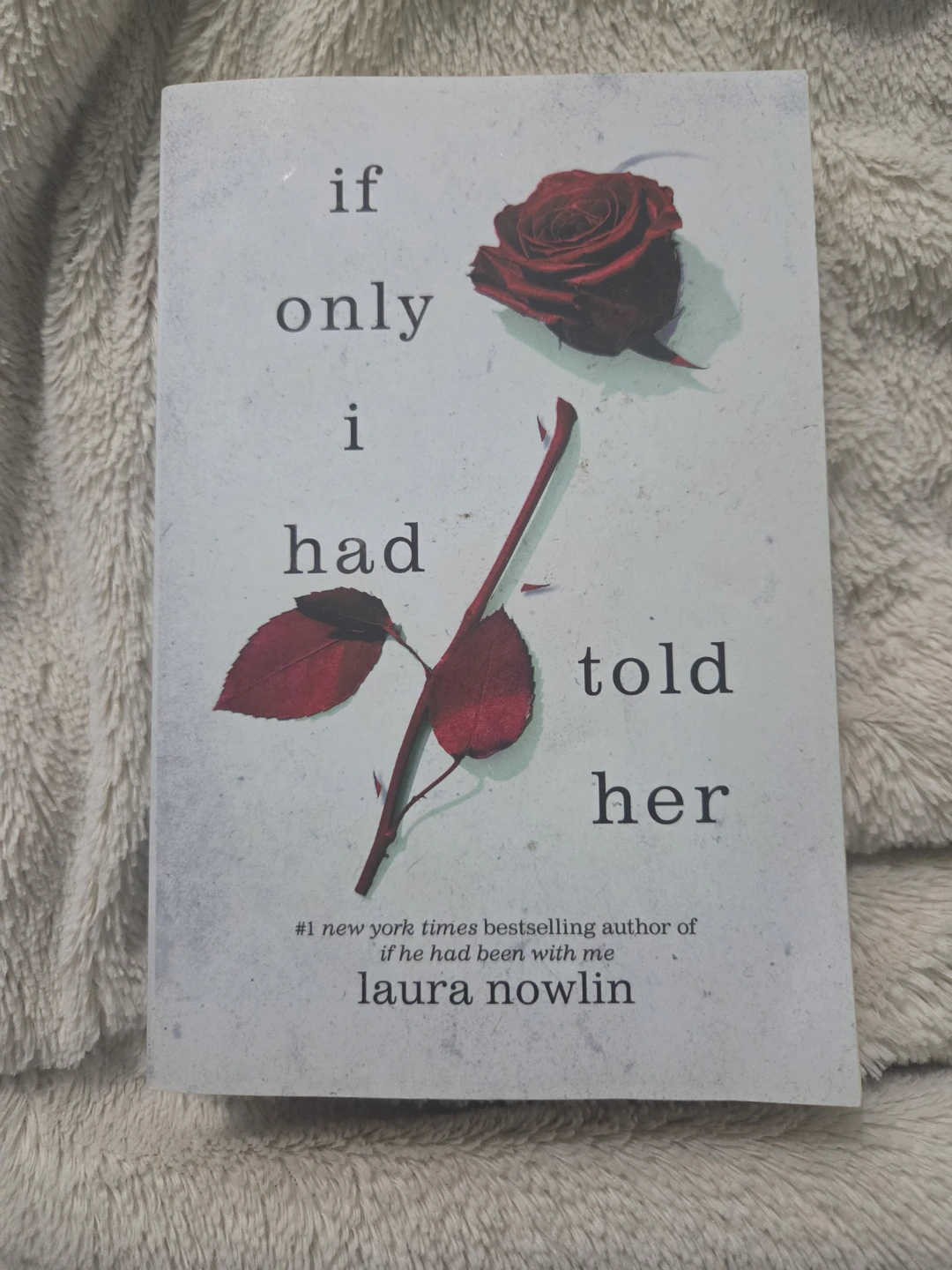 If Only I Had Told Her -  Laura Nowlin