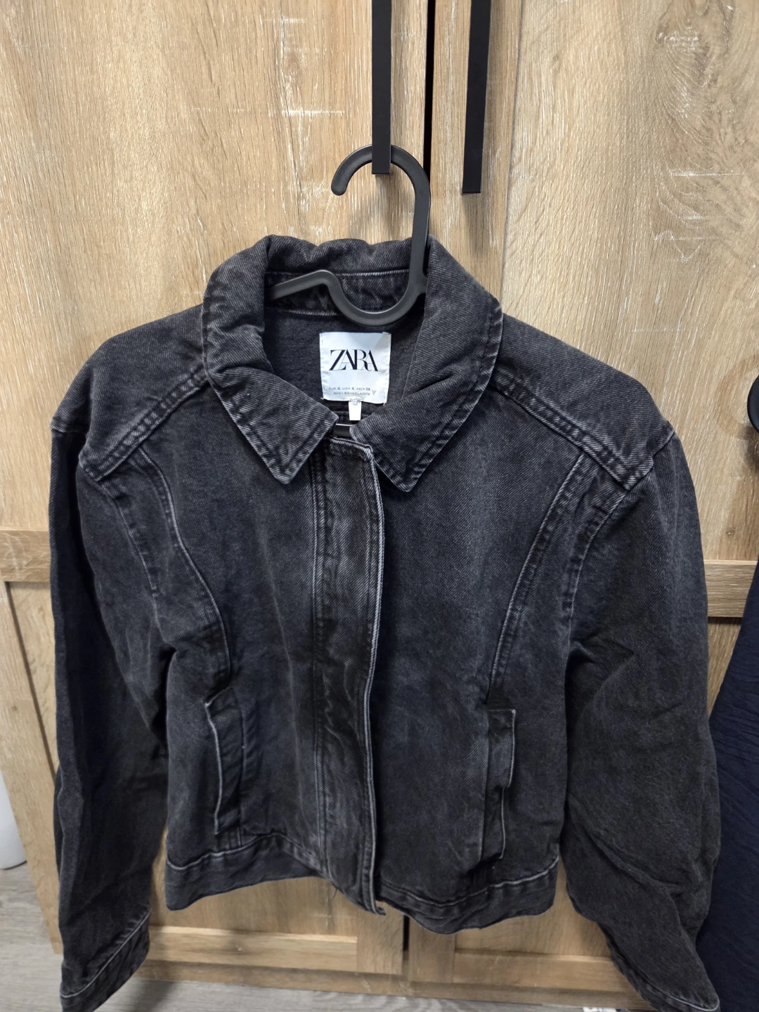 ZARA Black Denim Jacket