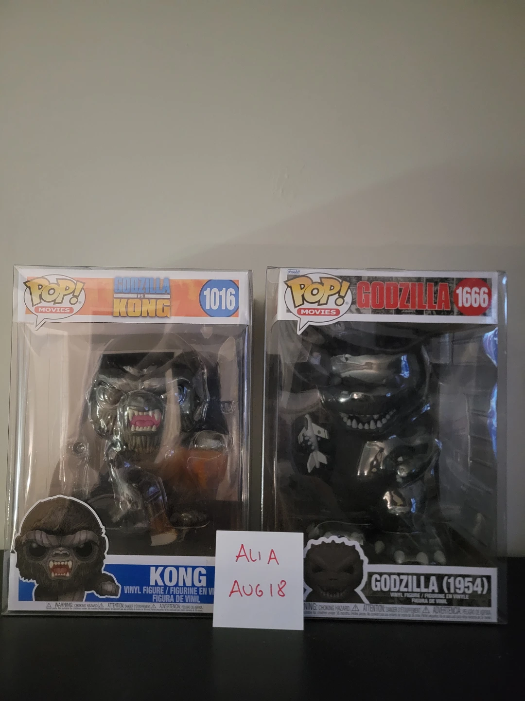 Funko Pop Godzilla vs. Kong Figures