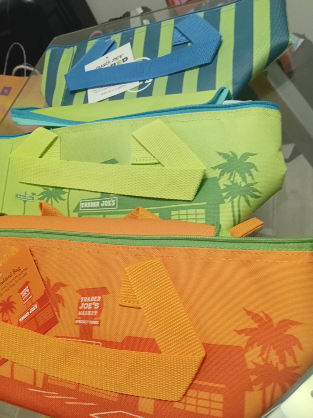 Trader Joe's Insulated Lunch Bag Set