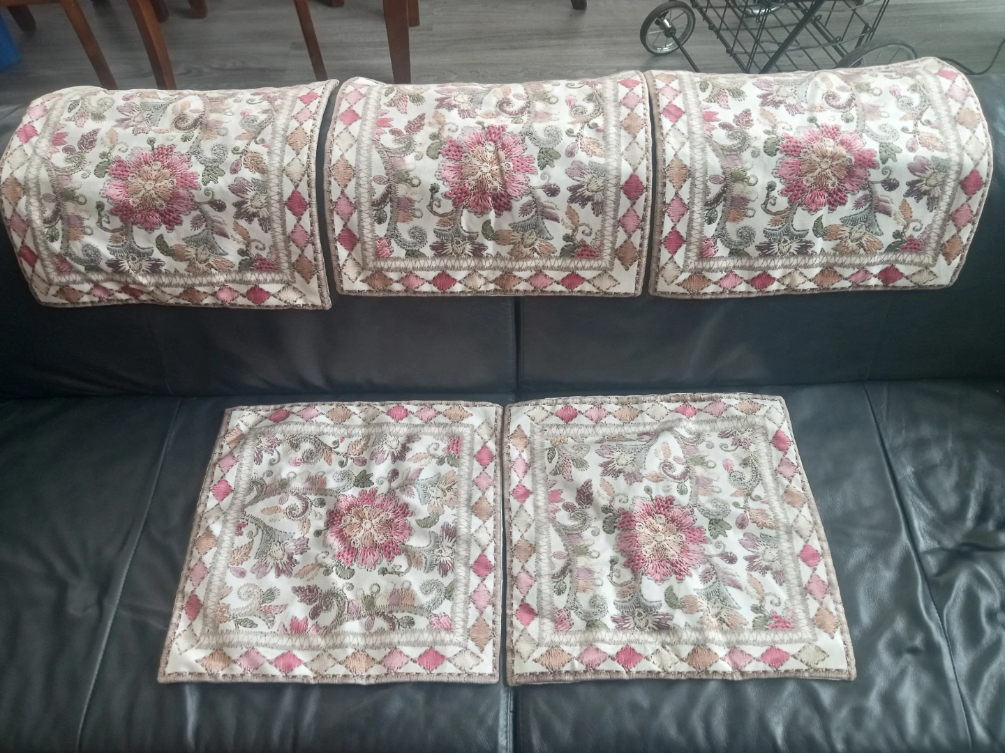 Brand New, Decorative Throw Pillow Covers - Set of 5 - photo 2