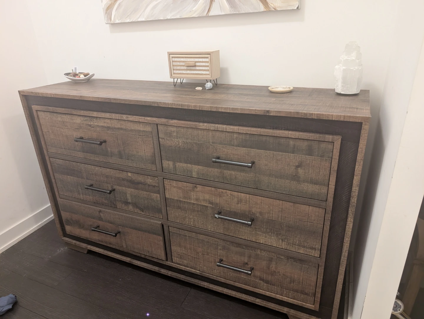 Brown Wood Dresser - photo 2