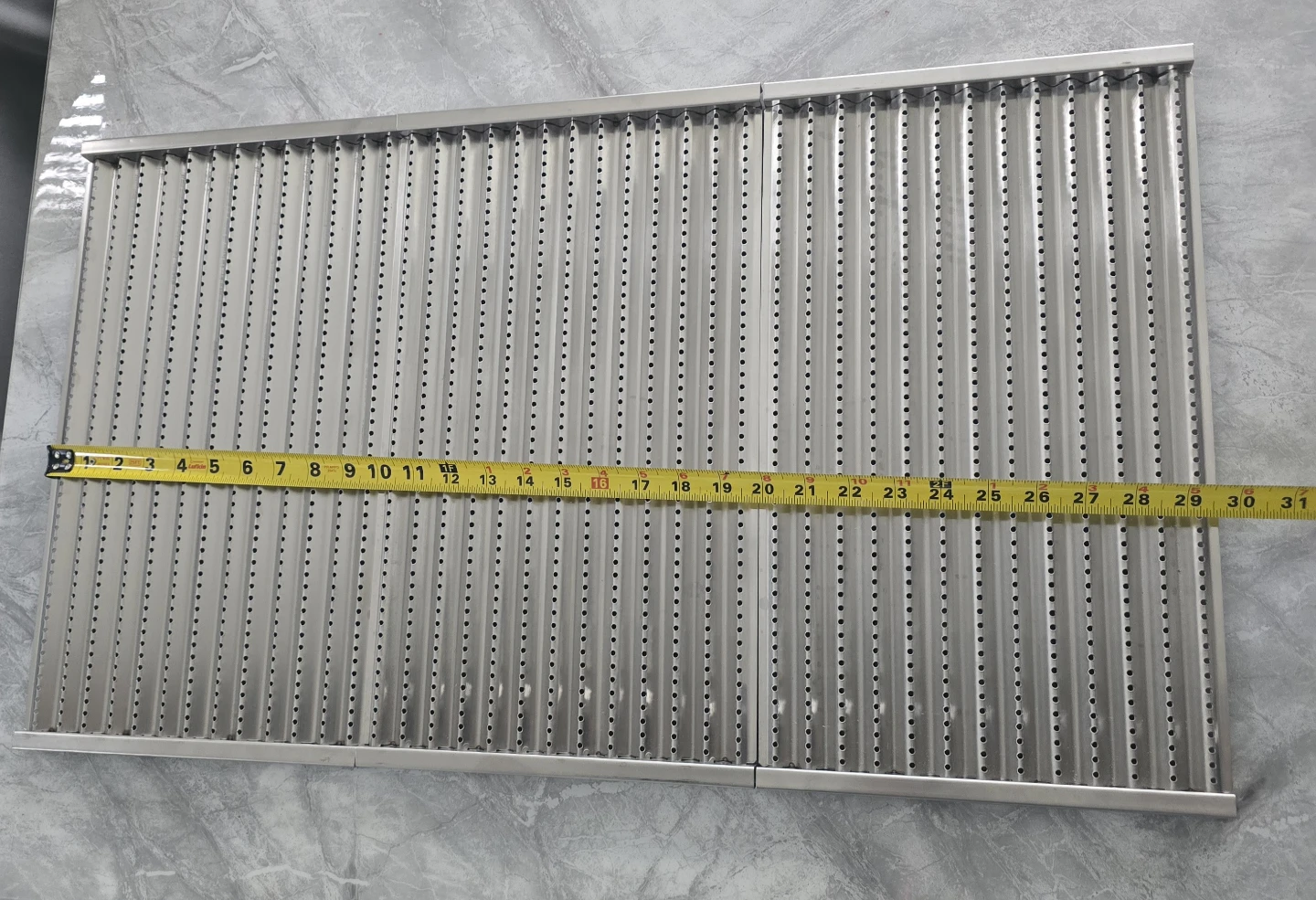 Set of 3 Stainless Steel Grill Grates - photo 2