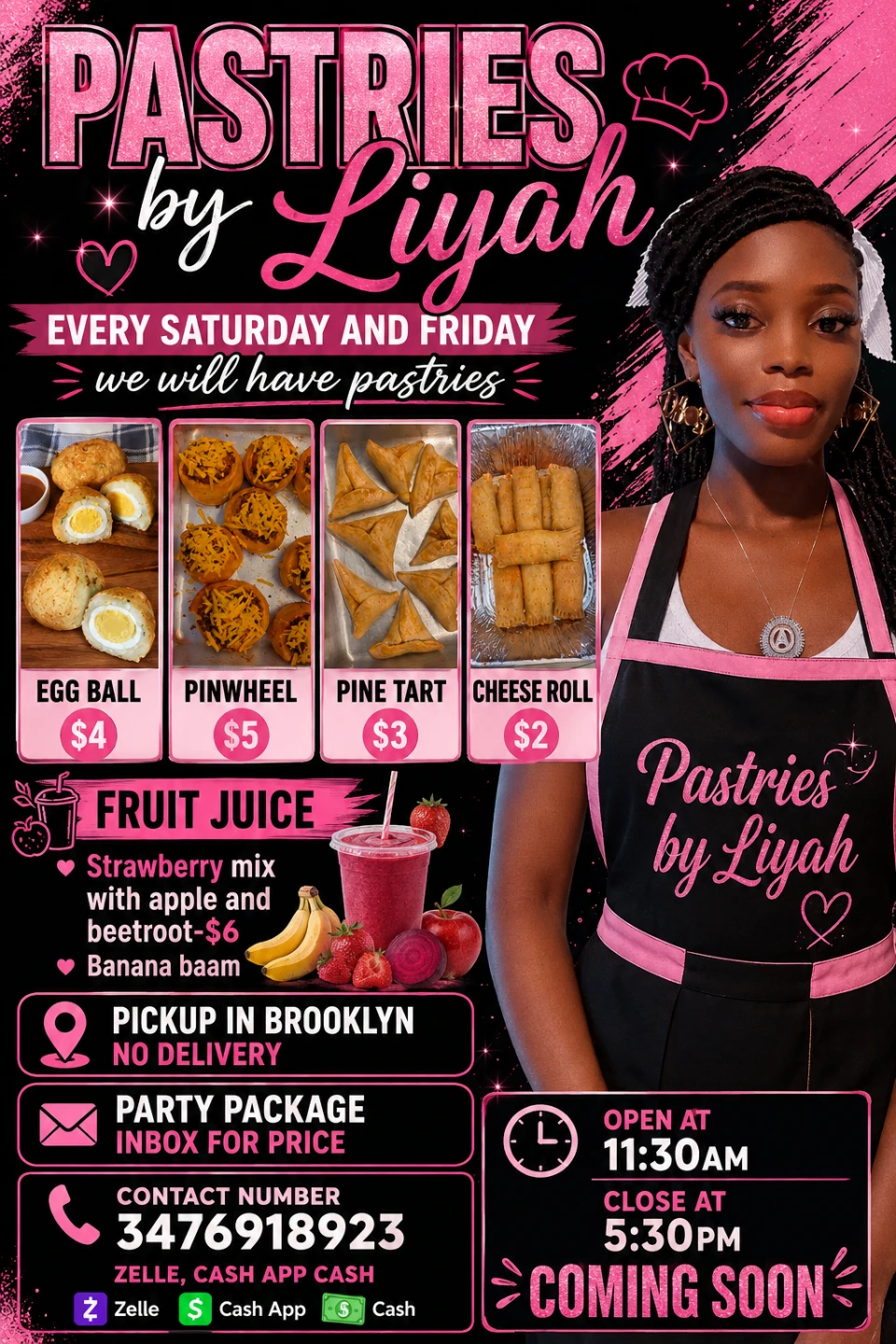 Liyah's Candy Fruit World Pink Iced Treats - photo 4