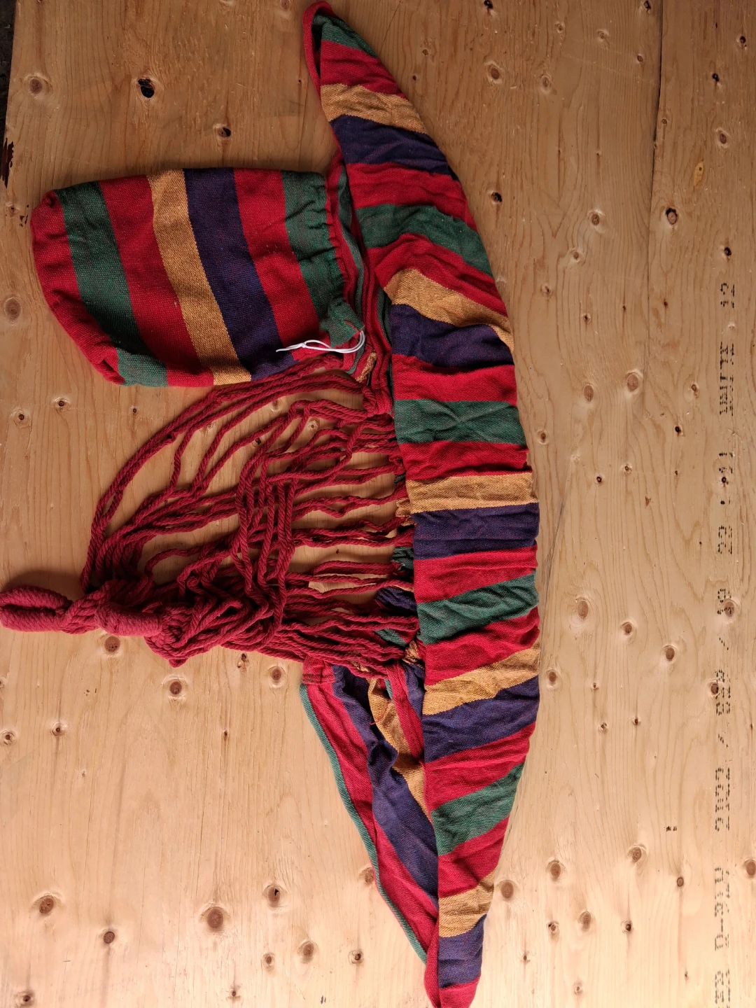 New Multi-coloured Hammock chair  with Fringe
