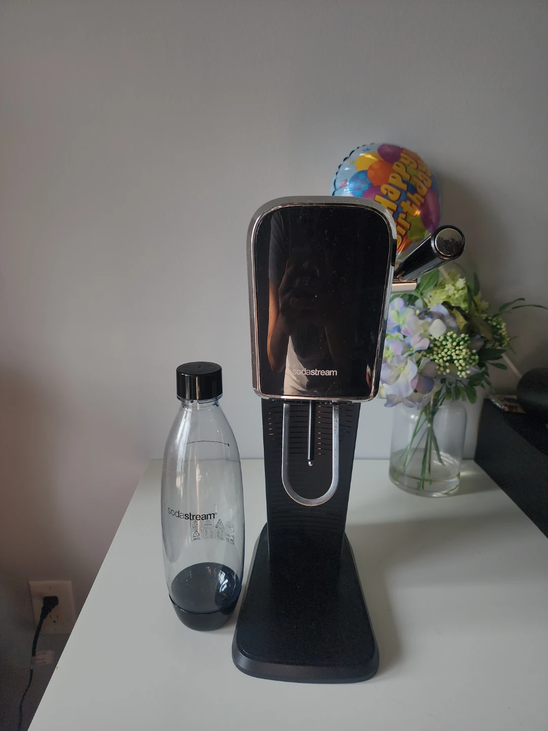 SodaStream Carbonator Machine with Bottle