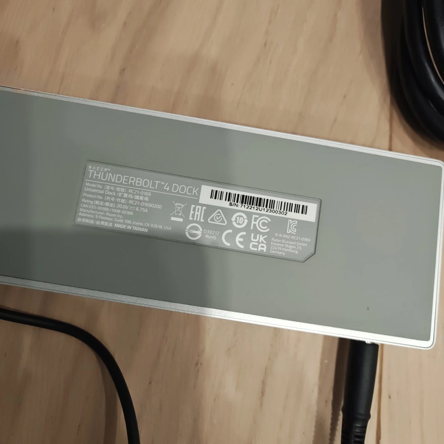 Razer Thunderbolt 4 Dock - photo 3
