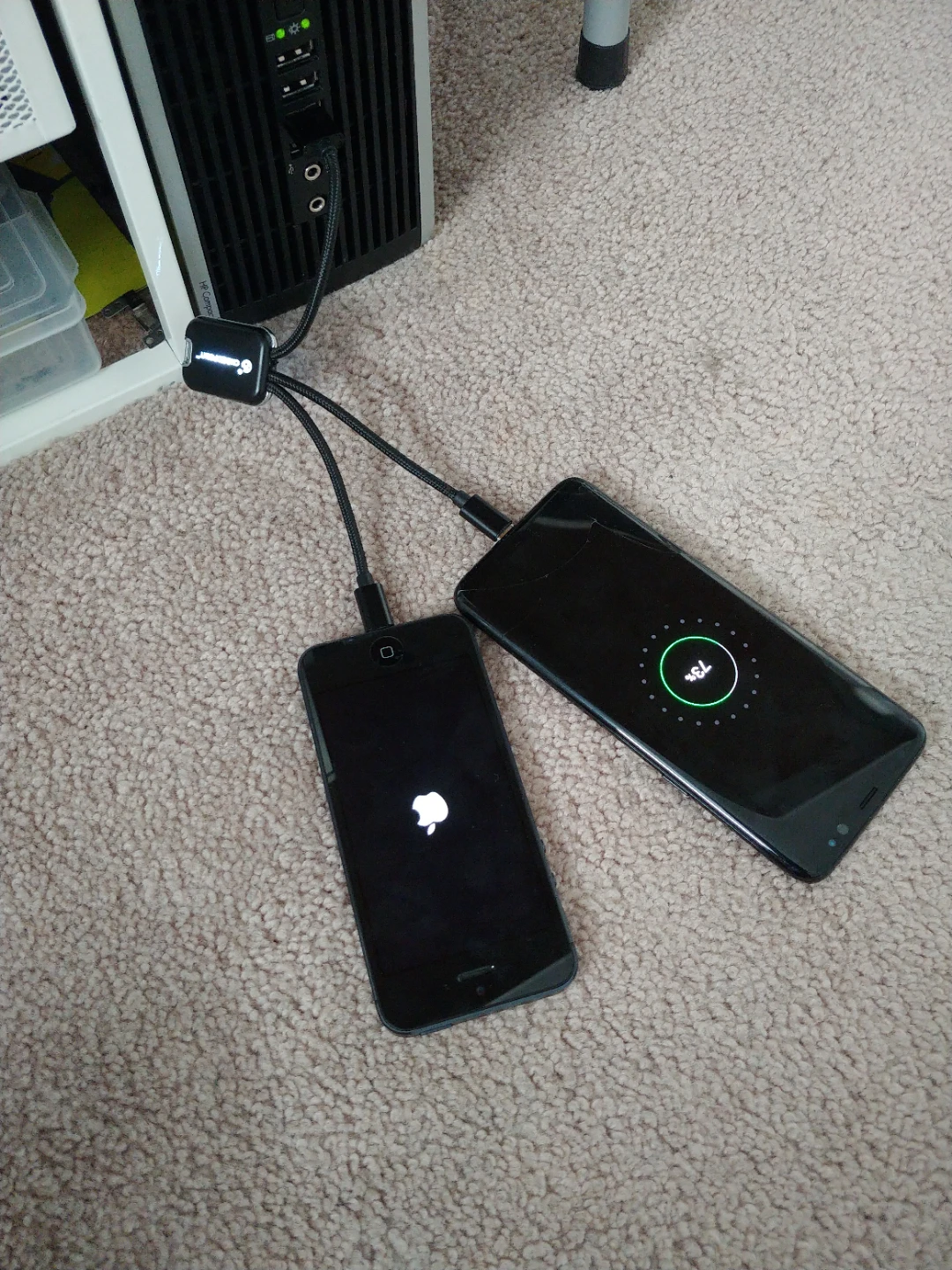 USB to USB c and lightning adapter - photo 3
