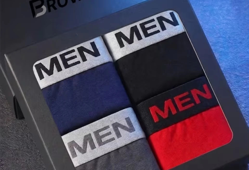 Brovanic Men's Underwear Pack - 4 Pairs