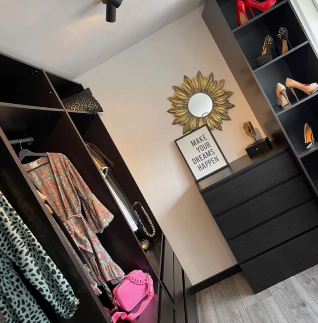 IKEA MALM 4-drawer chest, black-brown - photo 2