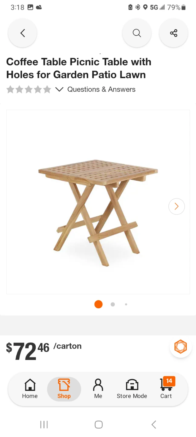 Table Outdoor