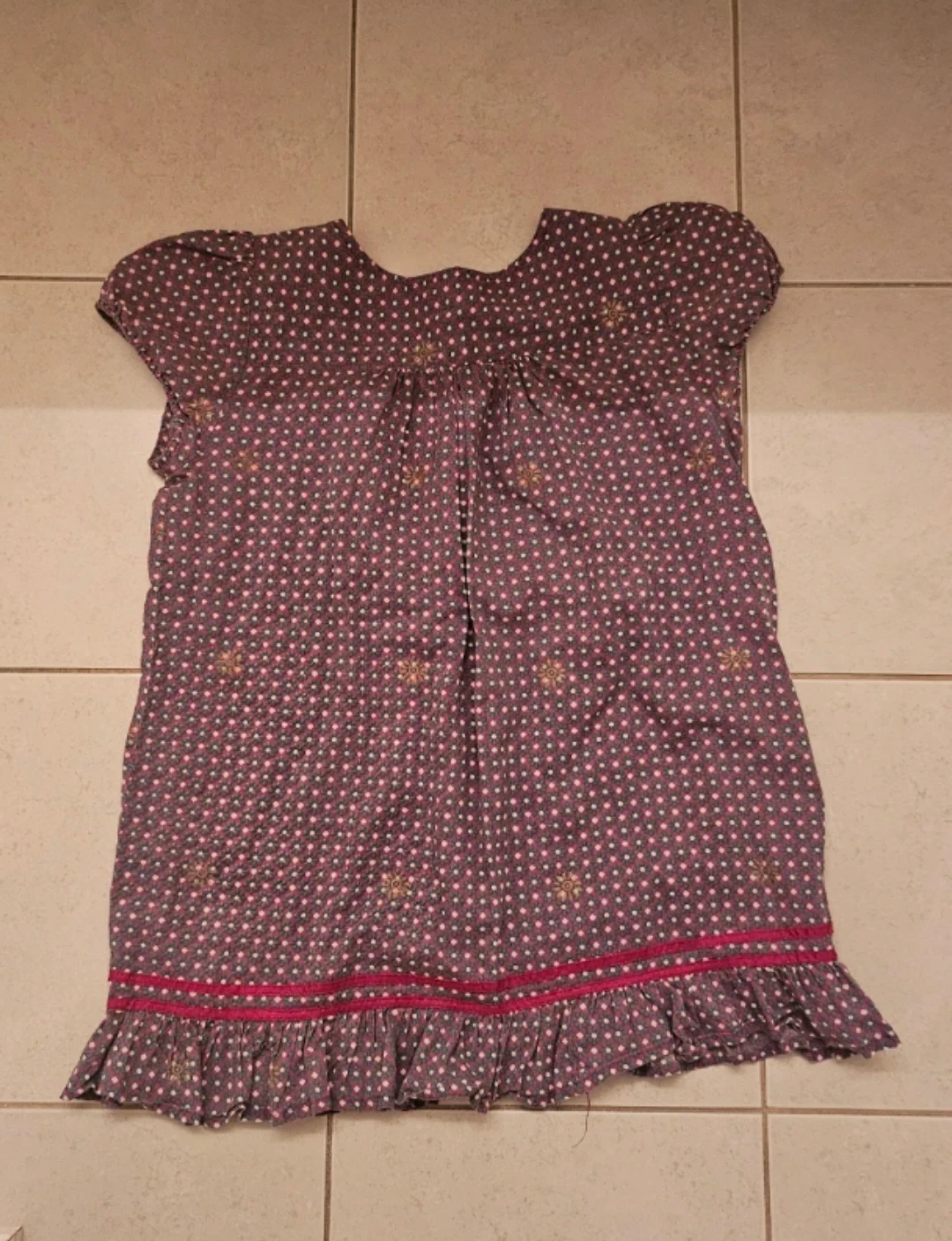 Purple Polka Dot Blouse - photo 2