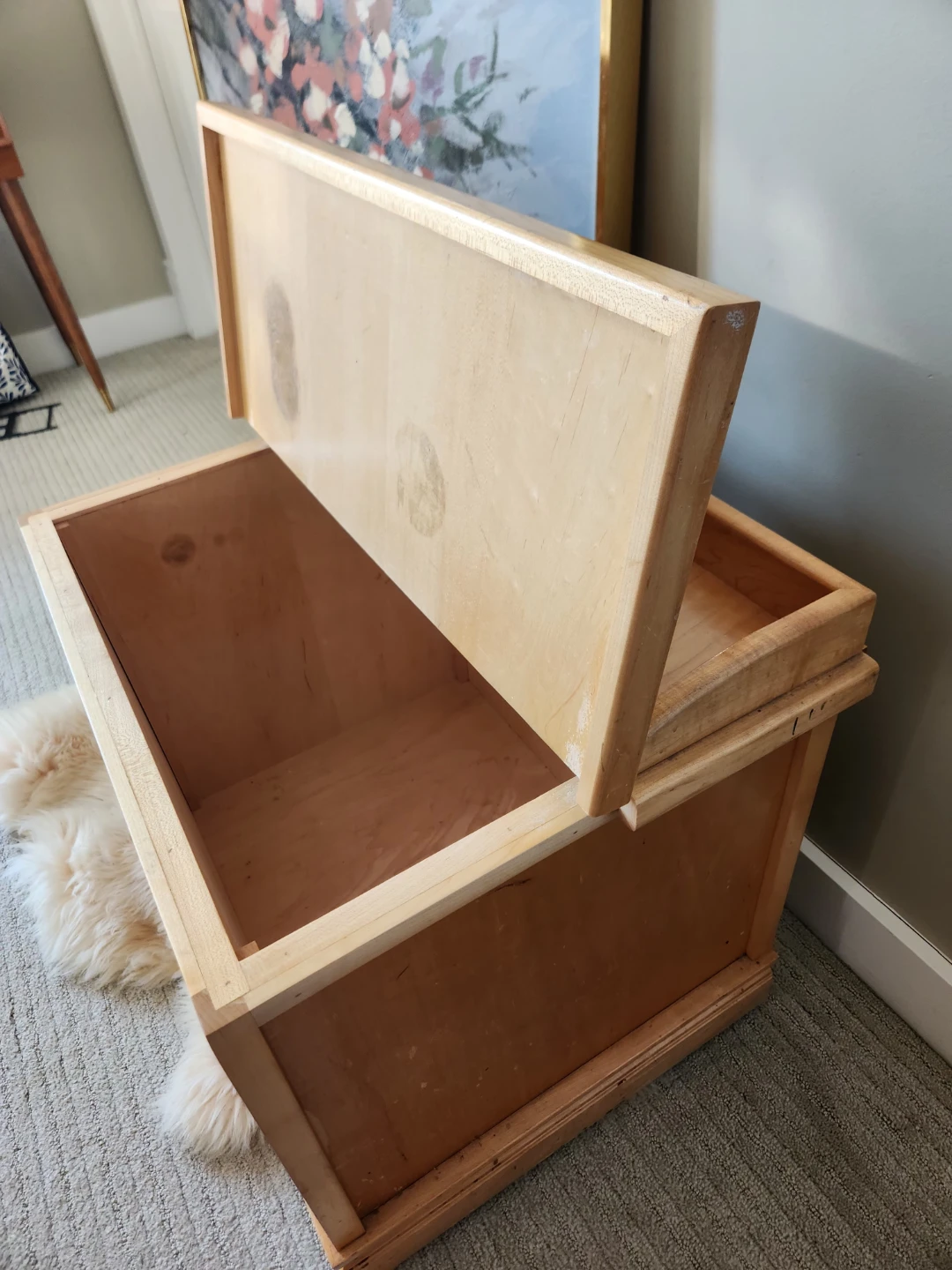 Solid Wood Toy Box / Storage Chest - photo 2