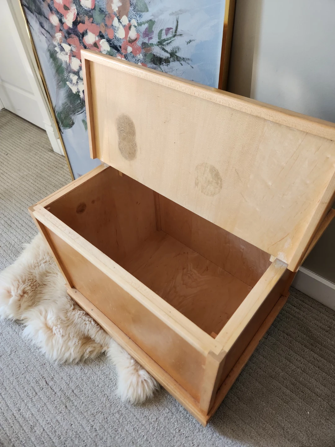 Solid Wood Toy Box / Storage Chest - photo 5