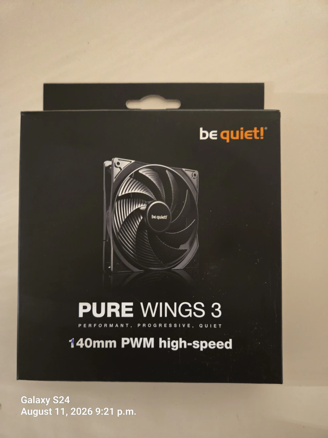 FREE GIFT! be quiet! Pure Wings 3 - Gift with purchase