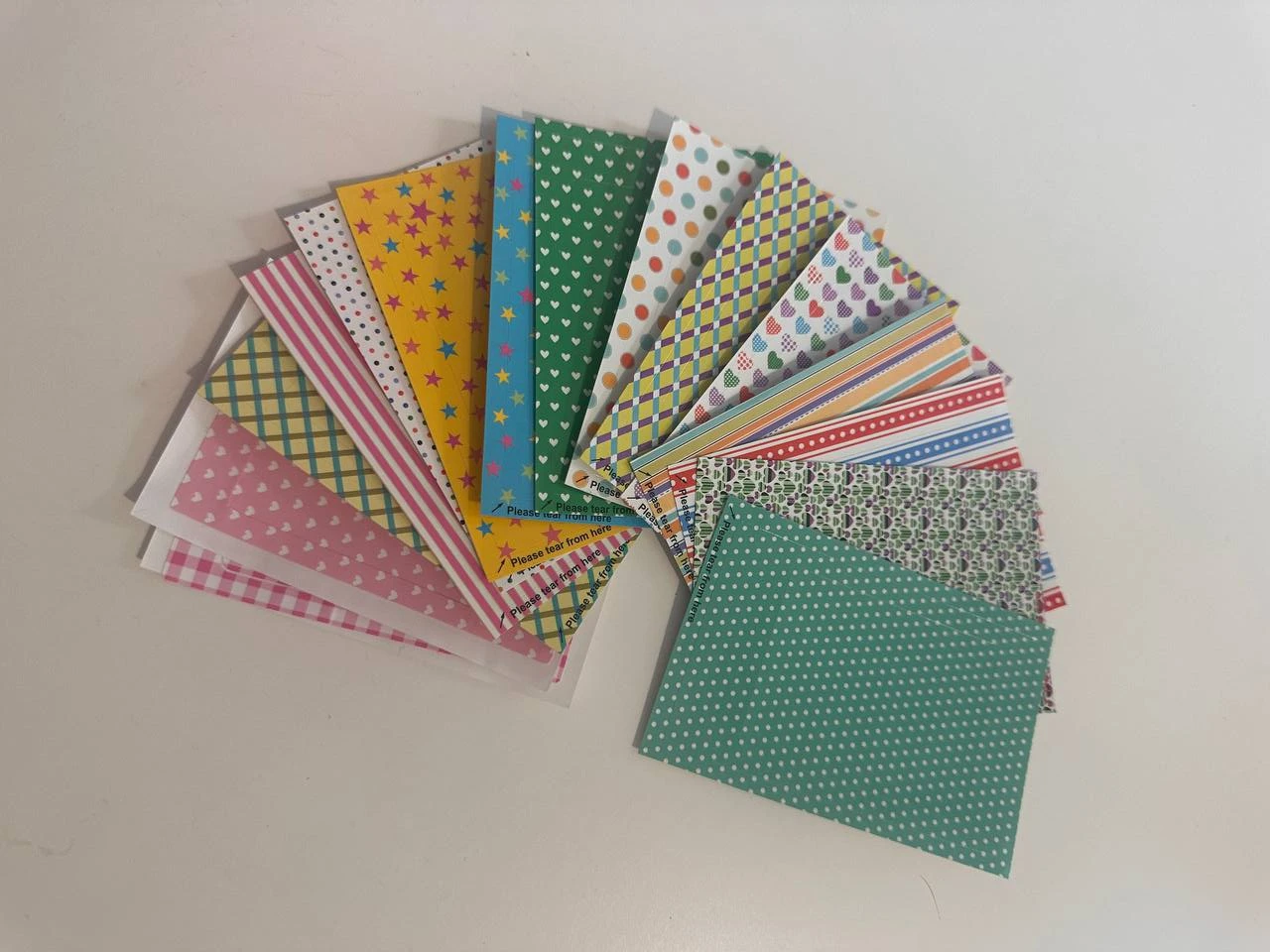 15x Fujifilm Instax Mini Photo Border Stickers