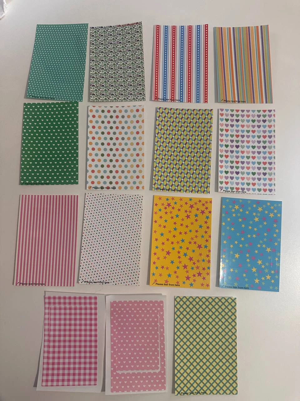 15x Fujifilm Instax Mini Photo Border Stickers - photo 2
