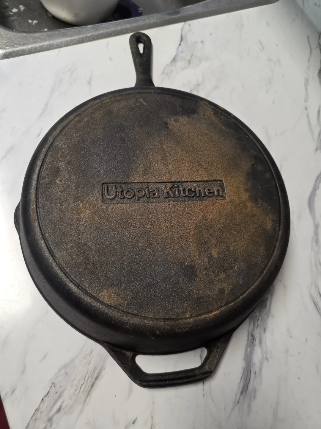 Utopia Kitchen Cast Iron Skillet