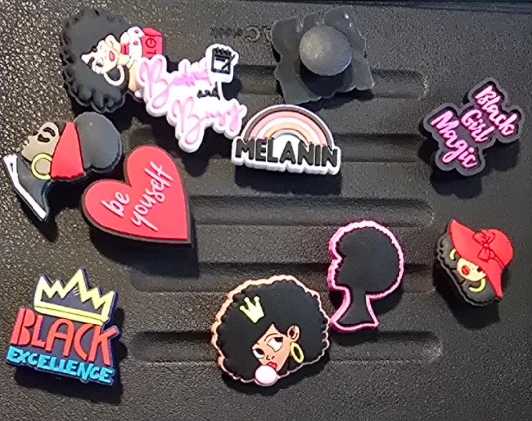 🥕Set of Charms: Black Excellence, Melanin, Black Girl Magic