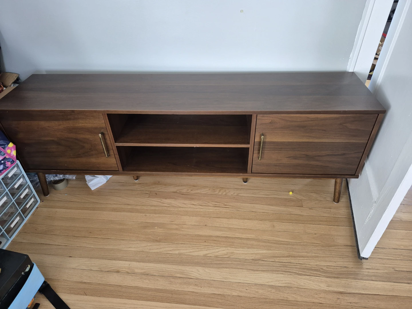 Mid-Century Modern Media Console