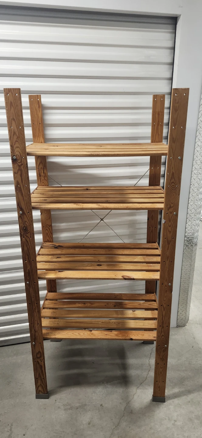 Wooden Shelf Unit 30*19.5*67"WDH