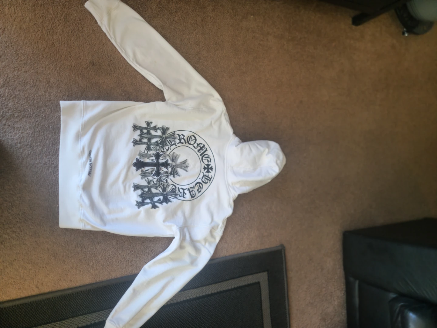 Chrome Hearts White Hoodie rep - photo 3